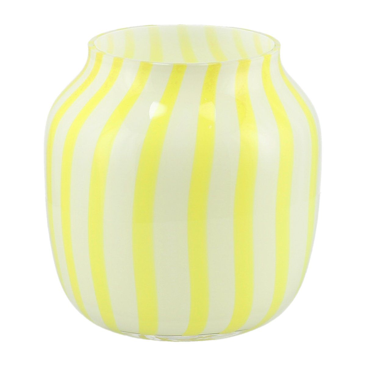 HAY Juice Wide vas 22 cm Yellow | Skandinavisk Design | Vaser | Gul