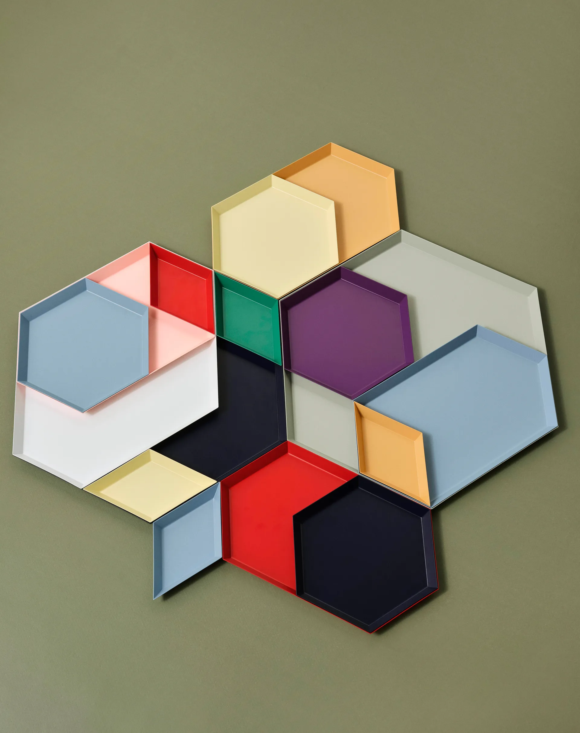 Kaleido bricka XS, Dusty blue HAY