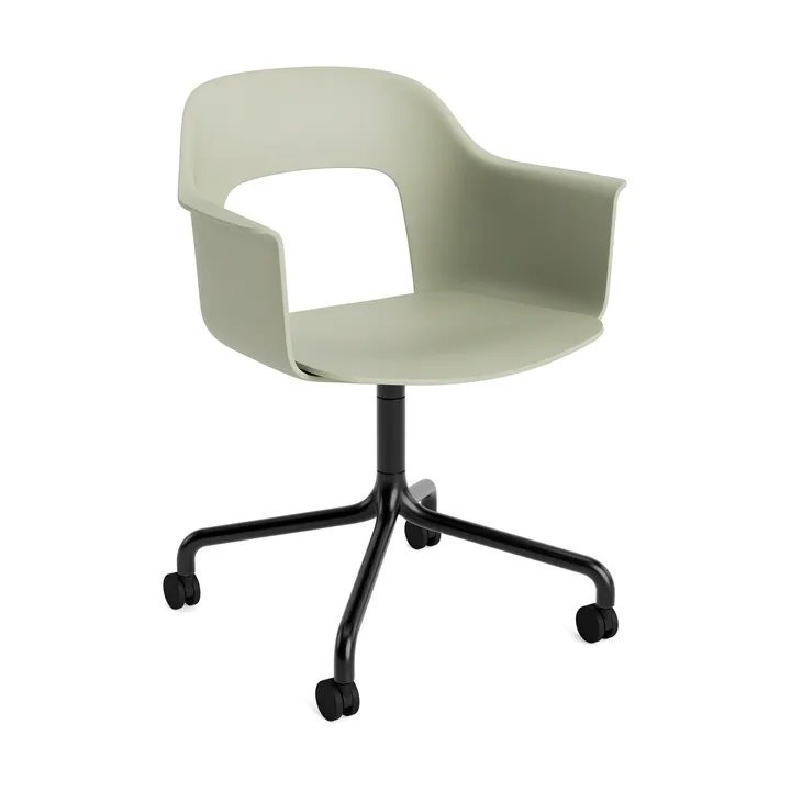 Layout Armchair 261 stol - Pastel green-black - HAY