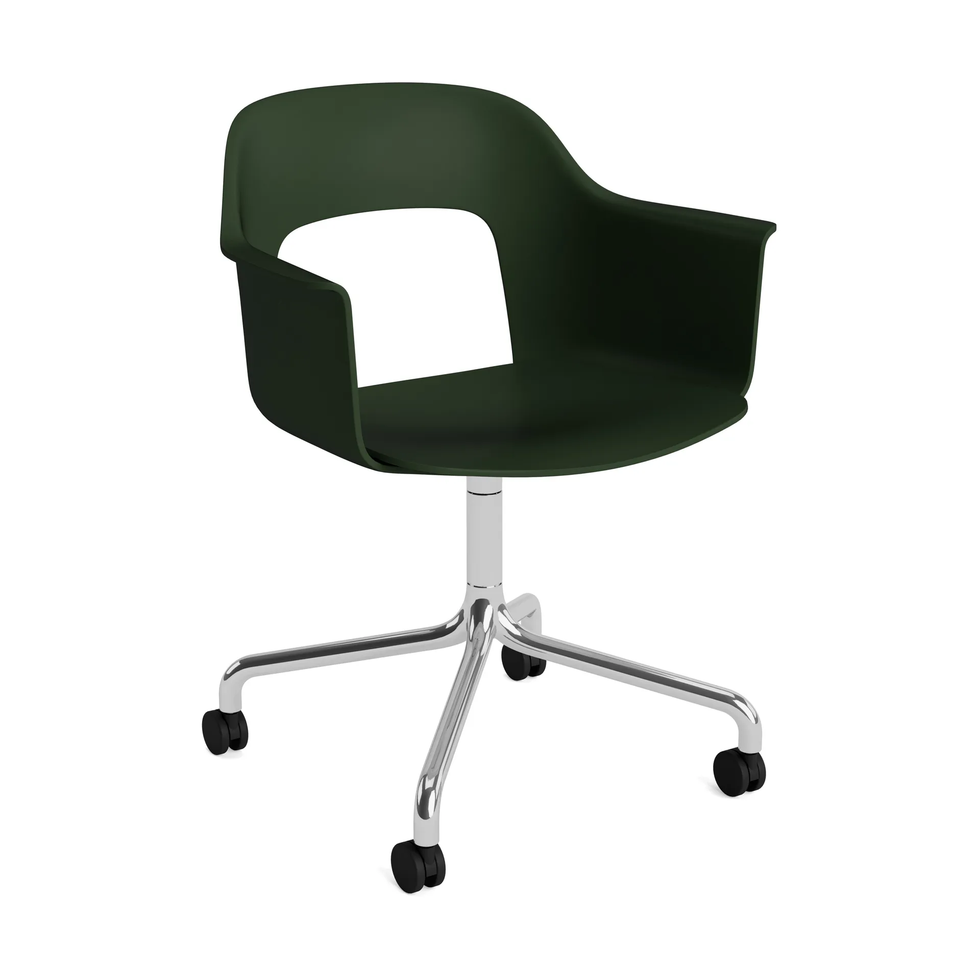 Layout Armchair 261 stol, Pastel green-polerad aluminium HAY