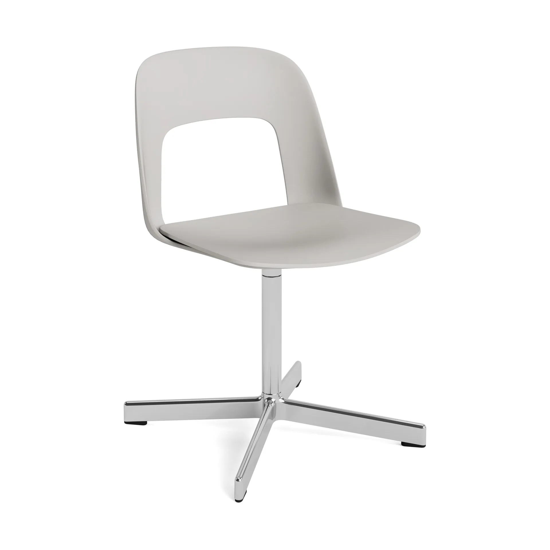 Layout Chair 131 stol, Sky grey-polerad aluminium HAY