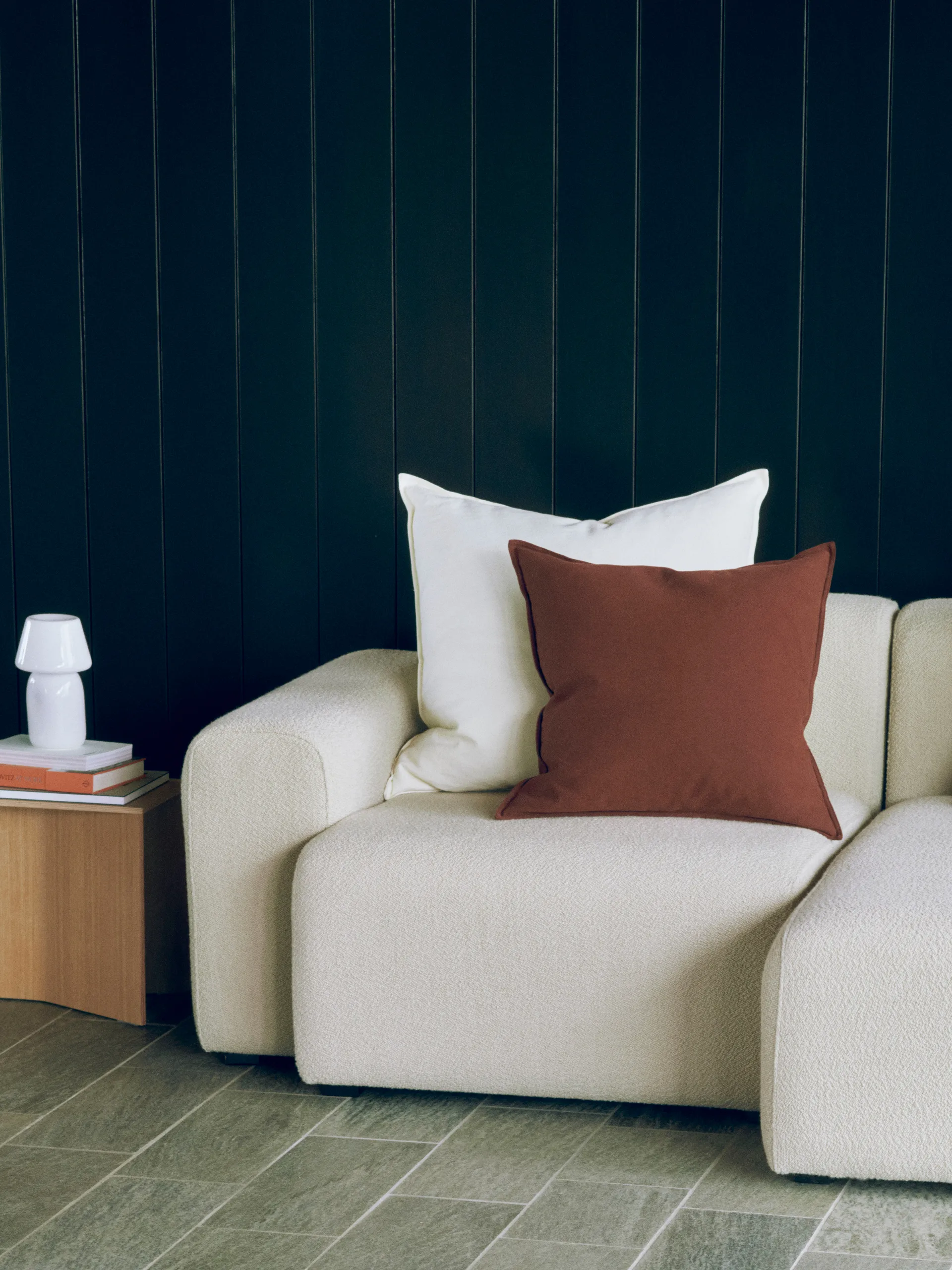 Linen kudde 60x60 cm, Cream HAY