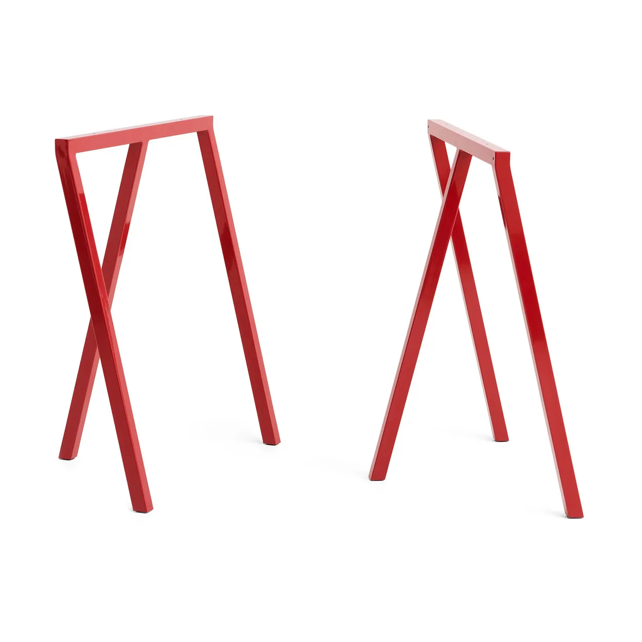 HAY Loop Stand Frame benstativ 72 cm 2-pack Maroon red