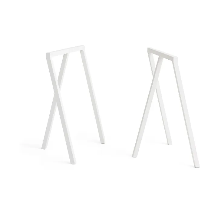 Loop Stand Frame benstativ 72 cm 2-pack - White - HAY