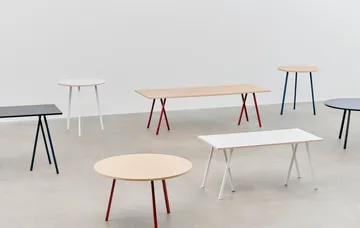 Loop Stand Frame benstativ 72 cm 2-pack - White - HAY