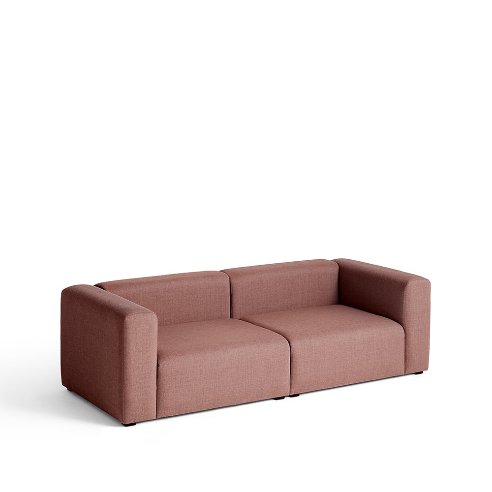 HAY Mags 2,5-sits soffa tyg canvas 356 röd | Skandinavisk Design | Soffor | Röd