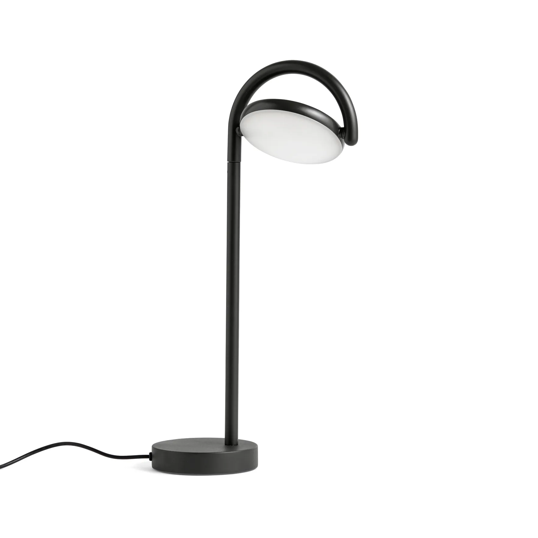 Marselis table bordslampa, Soft black HAY