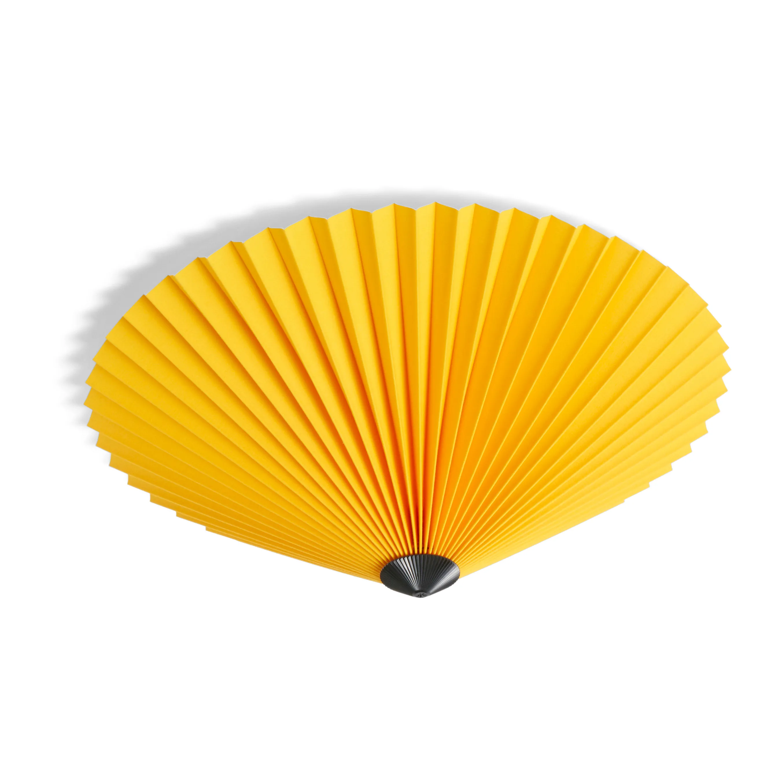 Matin flush mount plafond Ø38 cm, Yellow shade