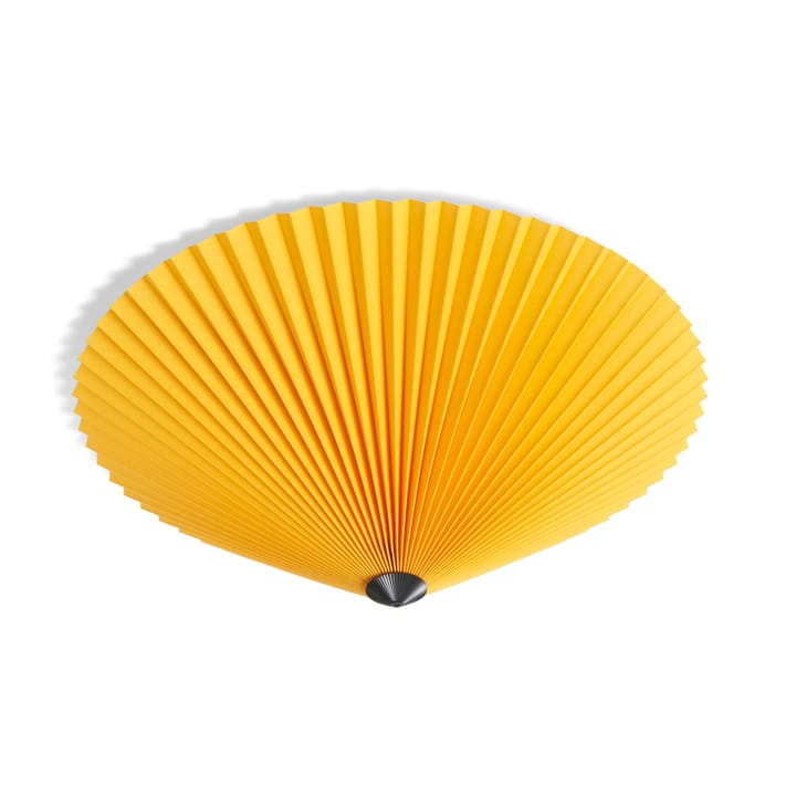 Matin flush mount plafond Ø50 cm - Yellow shade - HAY
