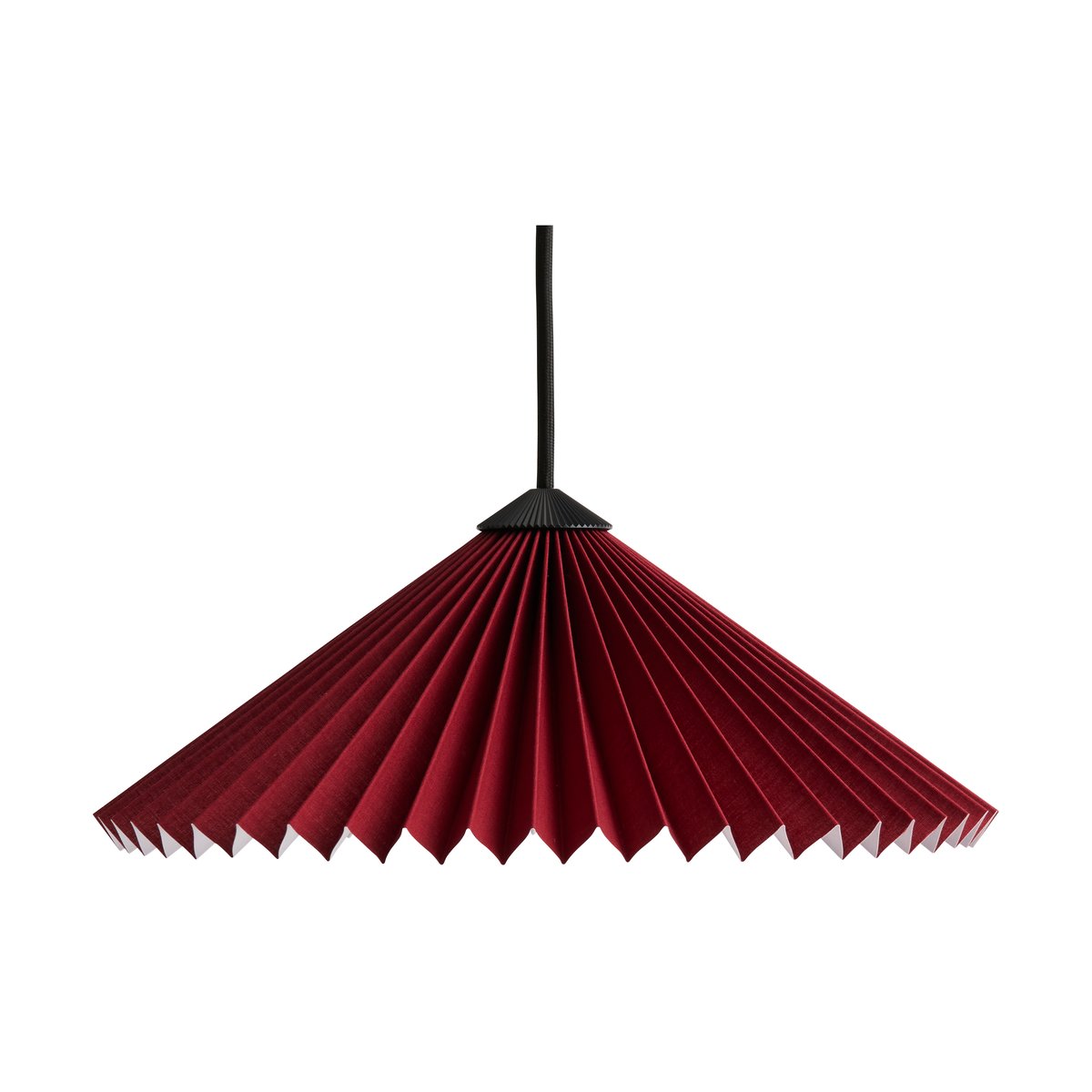 HAY Matin Pendant pendel 30x30 cm Oxide red | Skandinavisk Design | Taklampor & Pendlar | Röd