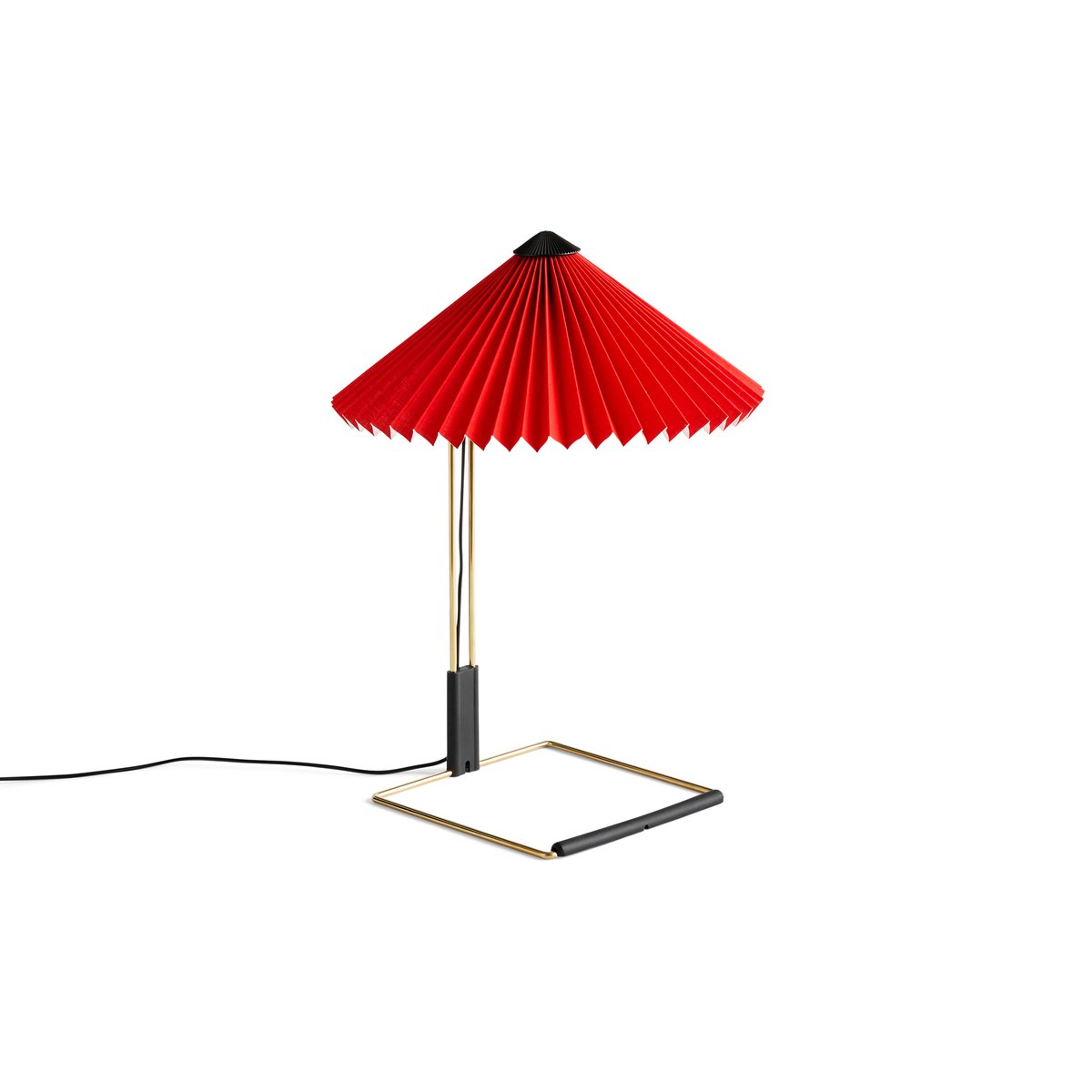 HAY Matin table bordslampa 30 cm Bright red shade | Skandinavisk Design | Bordslampor | Röd