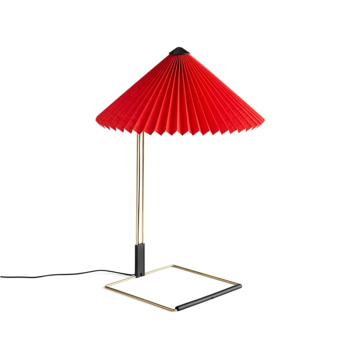 Matin table bordslampa Ø38 cm - Bright red shade - HAY