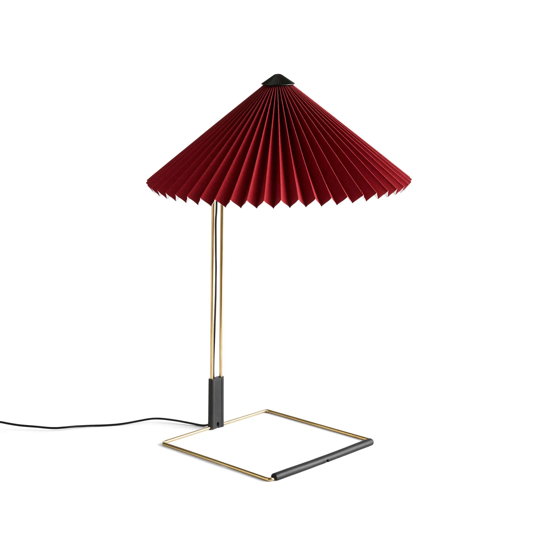 Matin table bordslampa Ø38 cm, Oxide red shade HAY