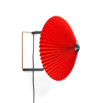 Matin wall v�ägglampa Ø30 cm - Bright red shade - HAY