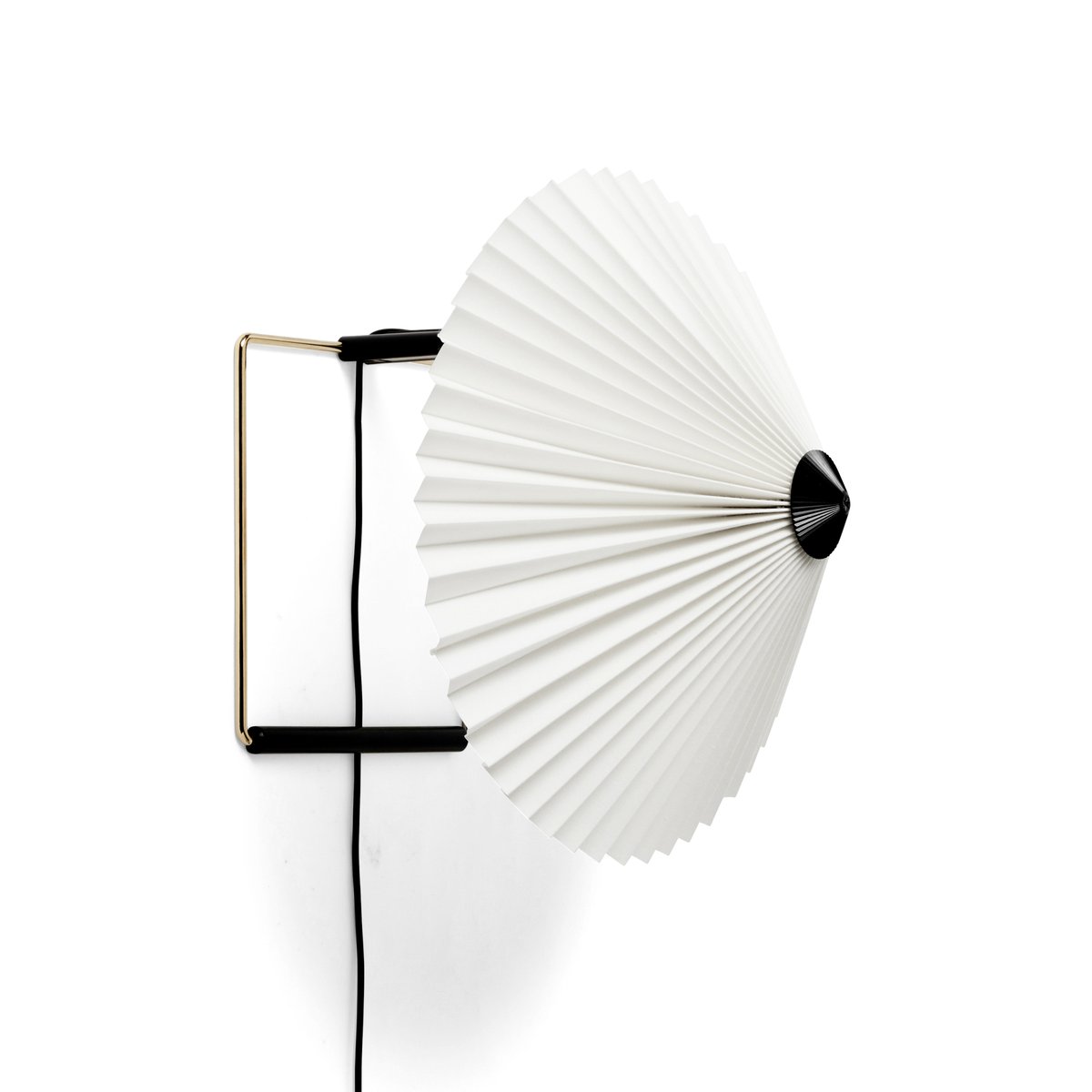 HAY Matin wall vägglampa 30 cm White shade | Skandinavisk Design | Vägglampor | Vit