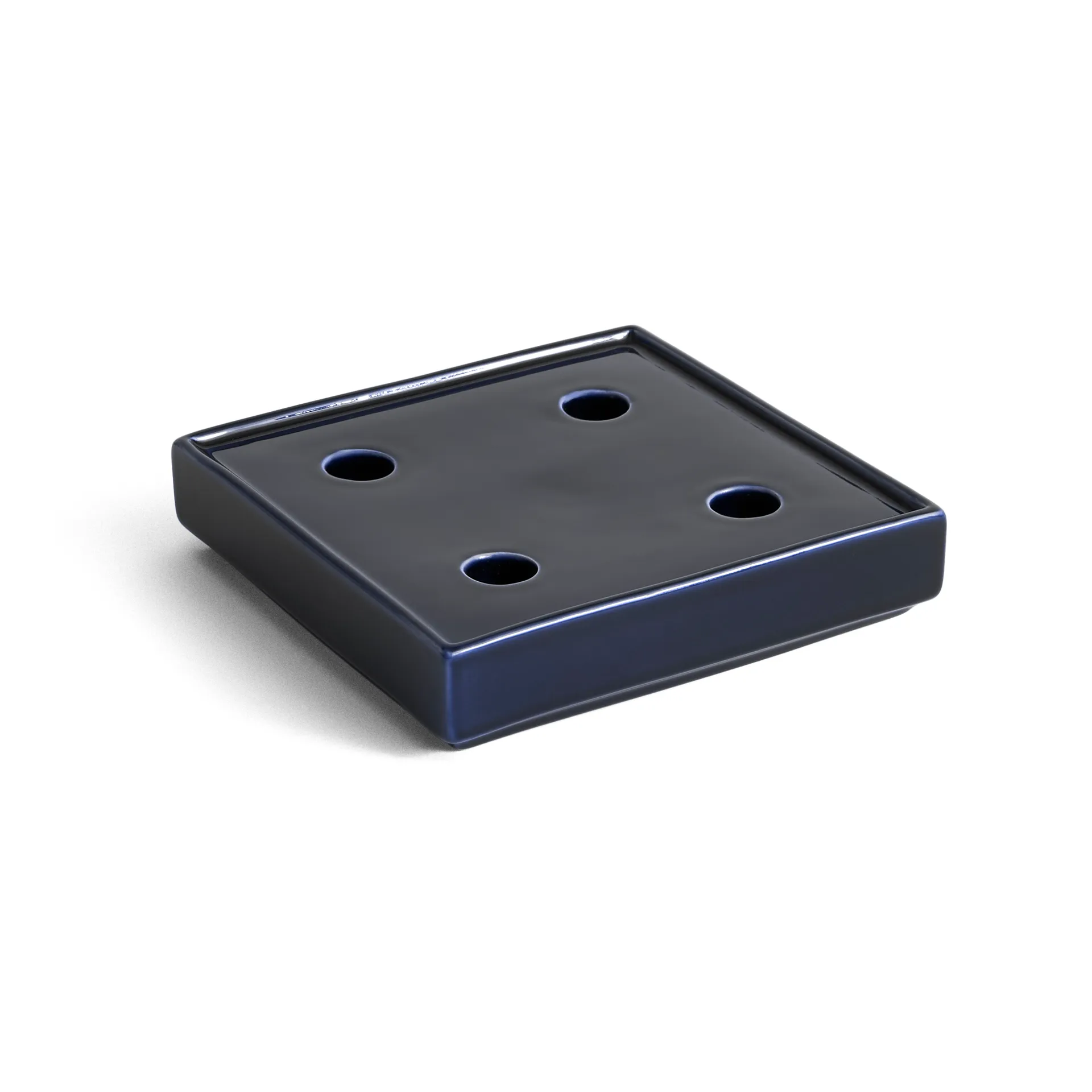 Mattone ljusstake large, Dark blue HAY