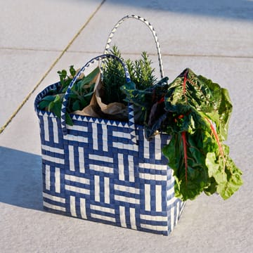 Maxim Bag väska - blue and sand, l - HAY