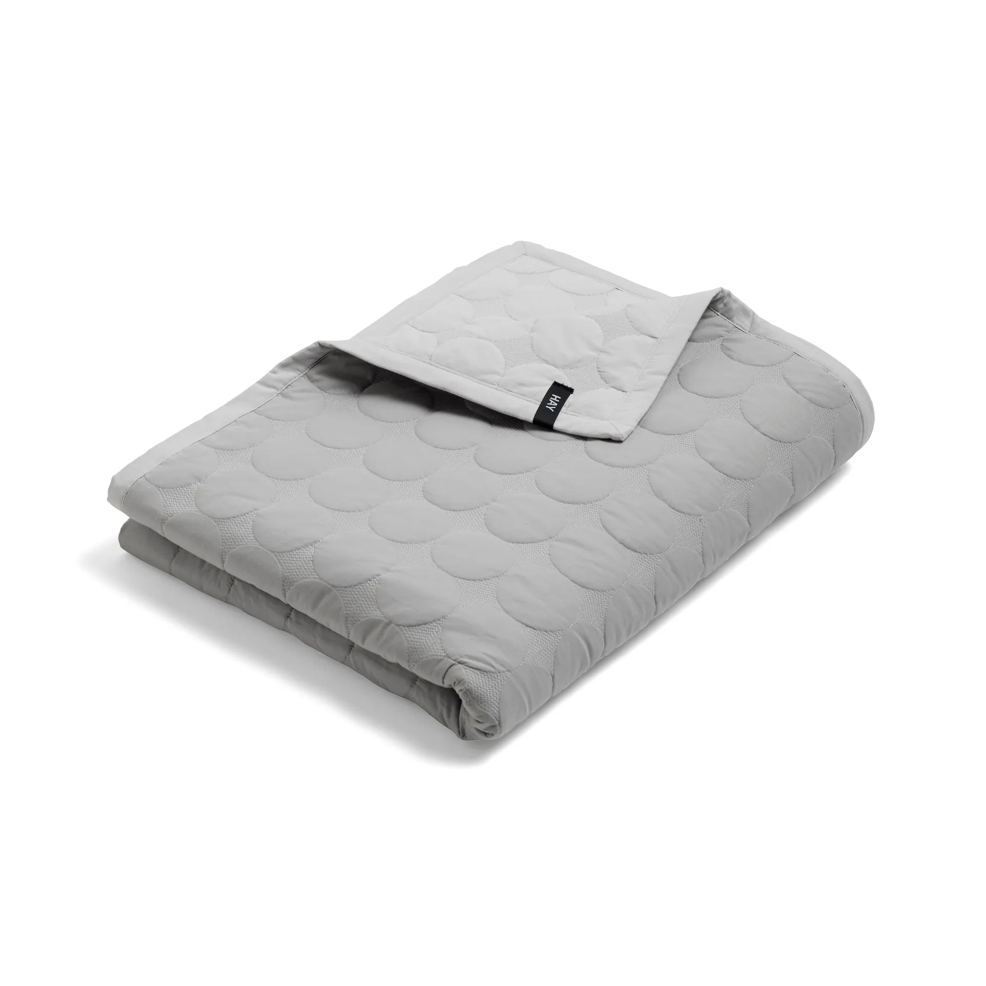 Mega Dot överkast 195x245 cm, Light grey HAY