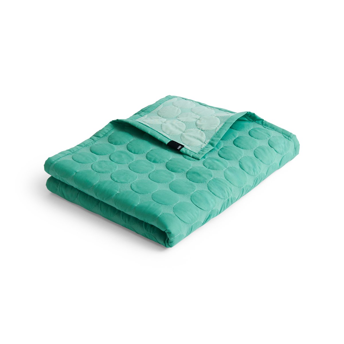 HAY Mega Dot överkast organic 235x245 cm Sea green | Skandinavisk Design | Överkast | Grön