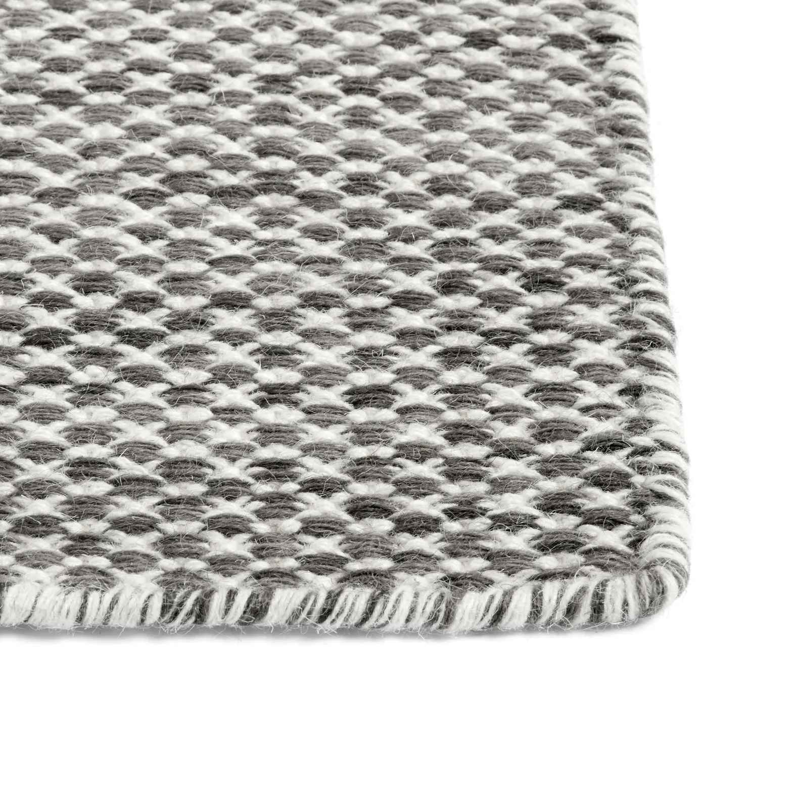 Moiré kelimmatta 170x240 cm, Grå HAY