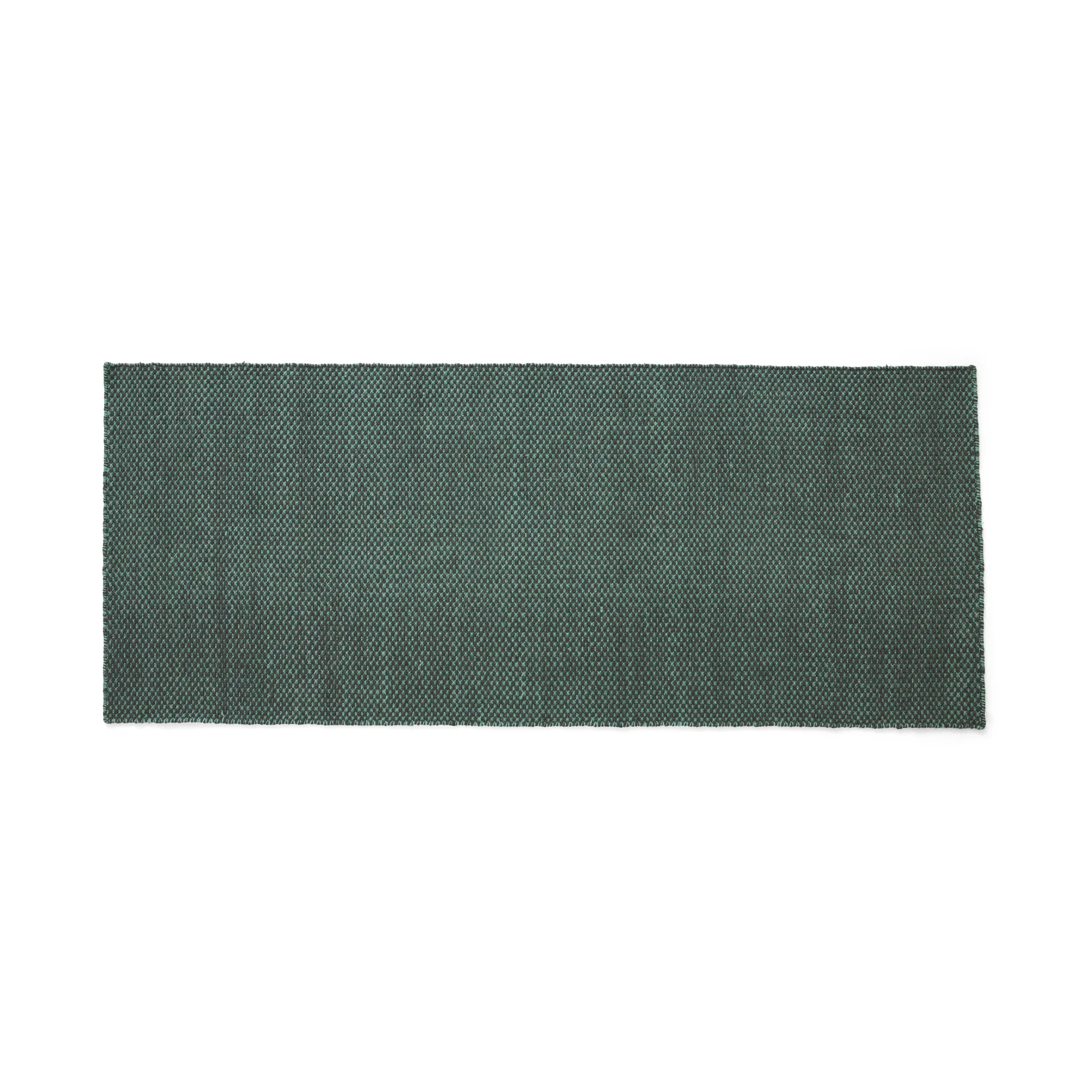 Moiré kelimmatta 80x200 cm, Emerald green HAY