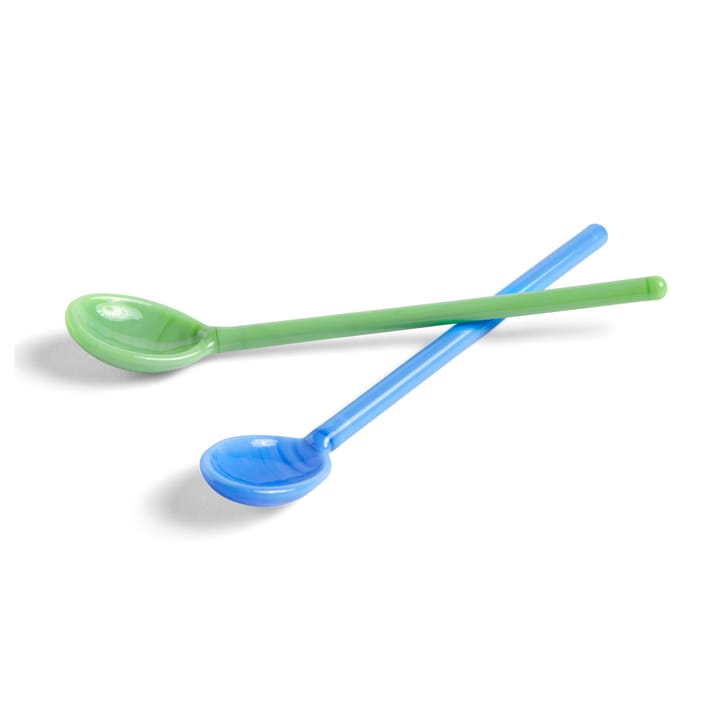Mono glassked 2-pack, Sky blue-green HAY