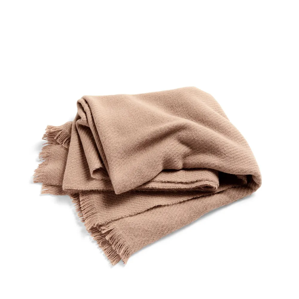 Mono pläd, milk tea HAY