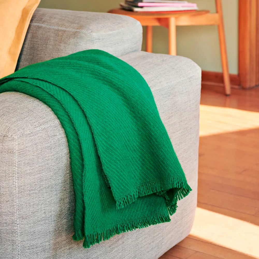 Mono pläd, milk tea HAY