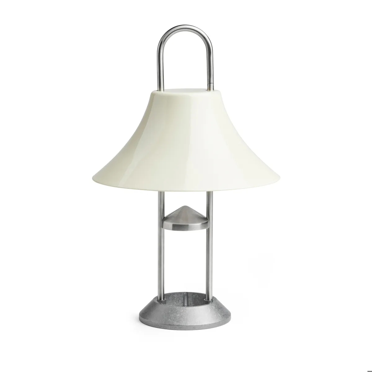 HAY Mousqueton portabel bordslampa 30,5 cm Oyster white