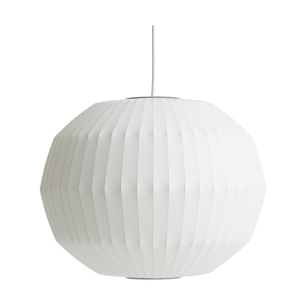 HAY Nelson Bubble Angled sphere pendel M Off white | Skandinavisk Design | Taklampor & Pendlar | Vit