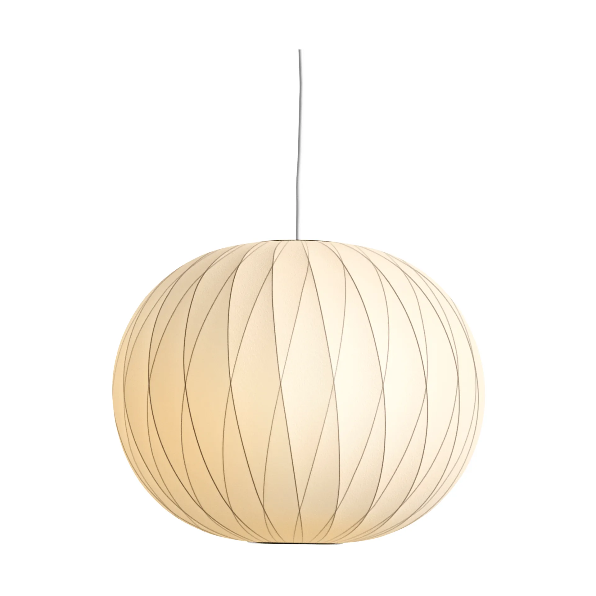 Nelson Bubble Ball crisscross pendel M, Off white HAY