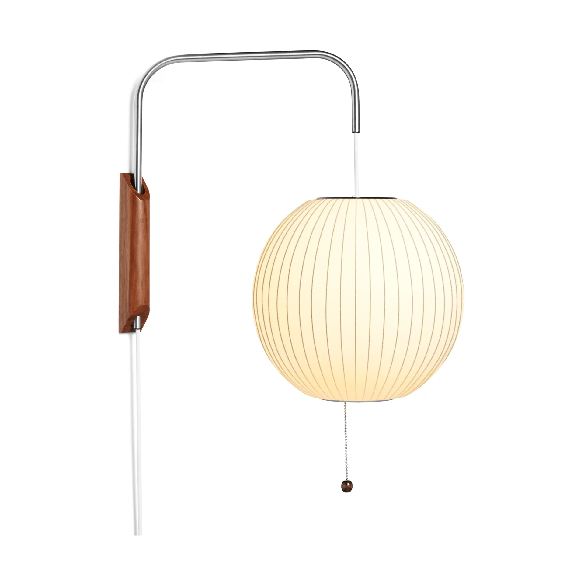 Nelson Bubble Ball vägglampa, Off white HAY