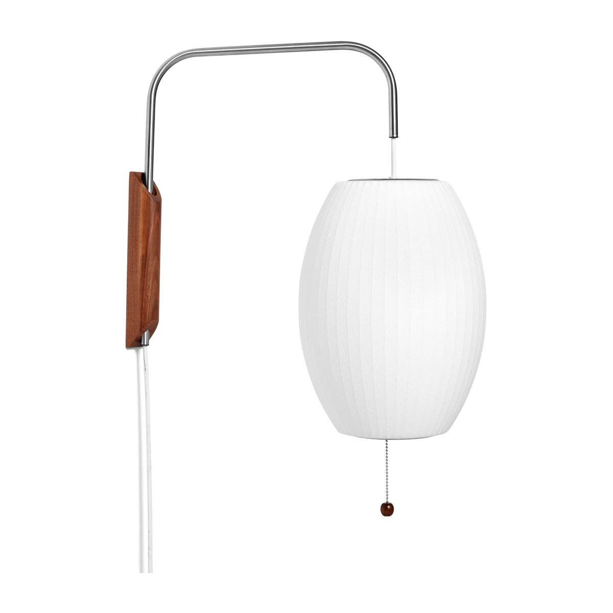 HAY Nelson Bubble Cigar vägglampa Off white | Skandinavisk Design | Vägglampor | Vit