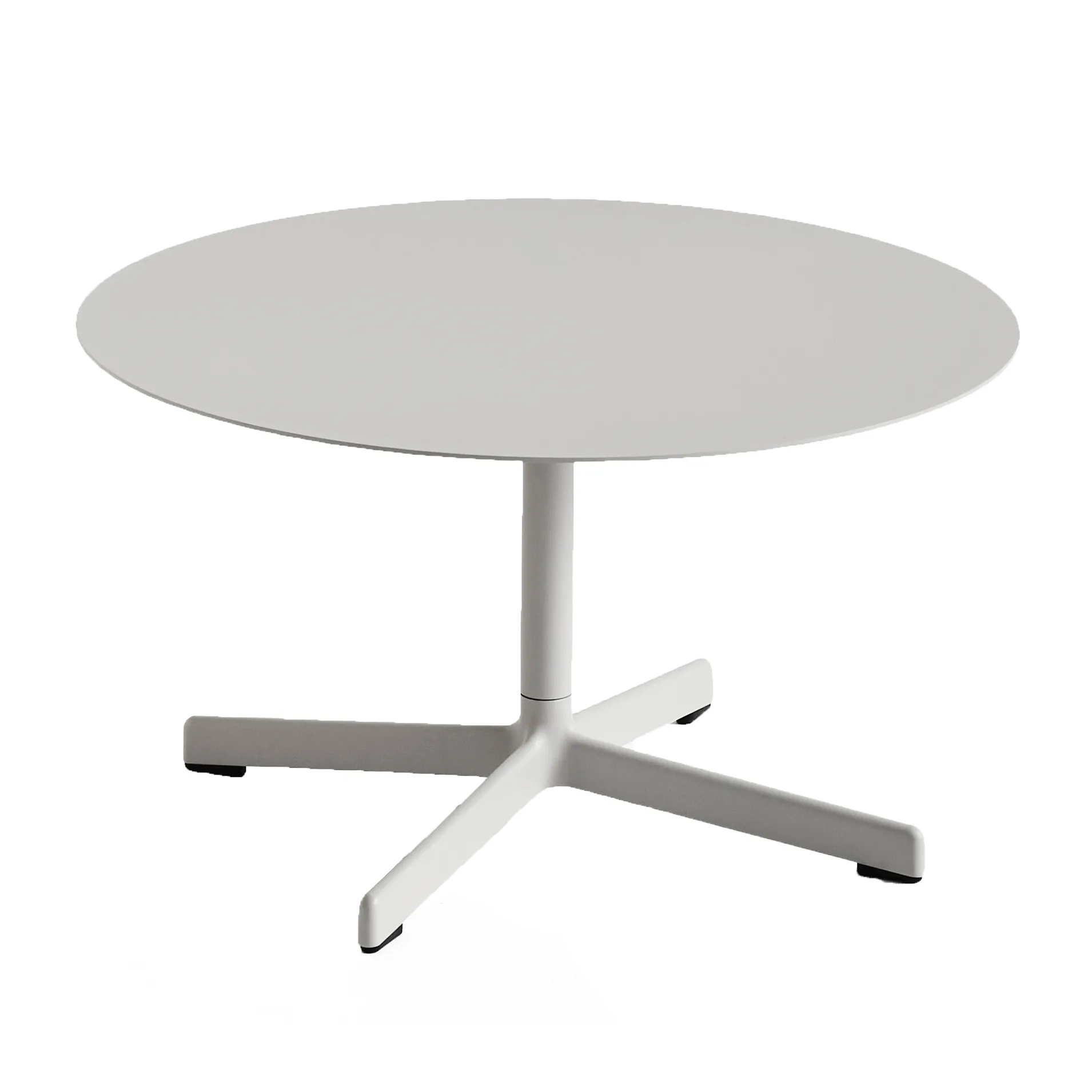 Neu Low Table bord Ø70 cm, Sky grey HAY