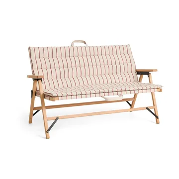 Outdoor Market dyna till soffa - Beige-red, 2-sits - HAY