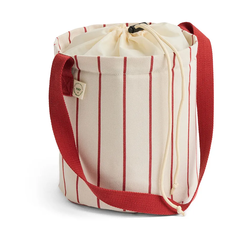 Outdoor Market flaskväska, Beige-red, medium
