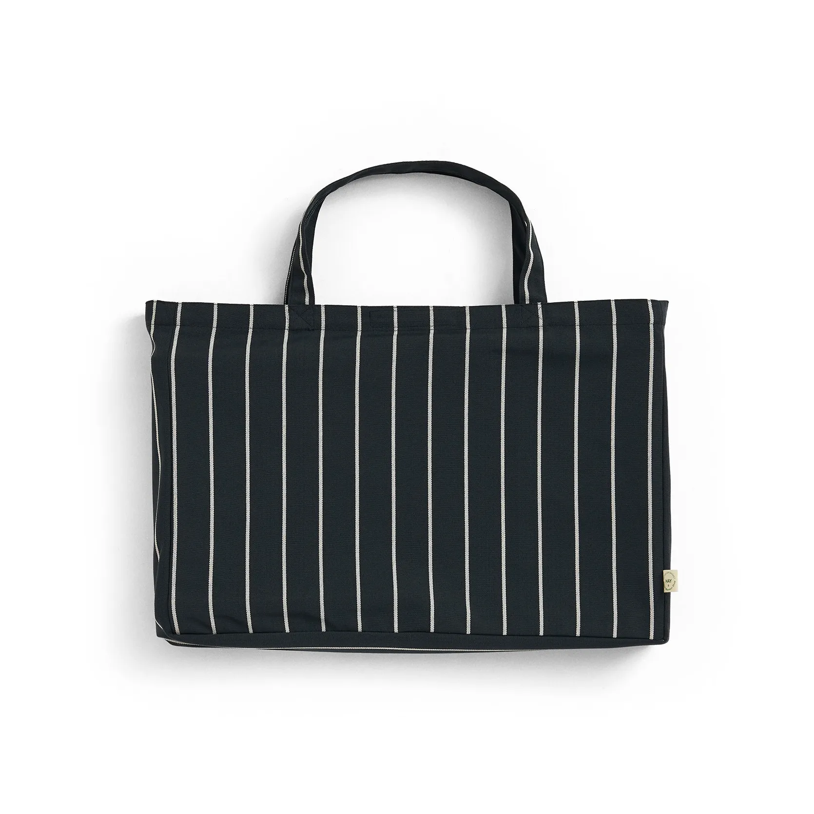 Outdoor Market pall ihopfällbar, Black-beige HAY