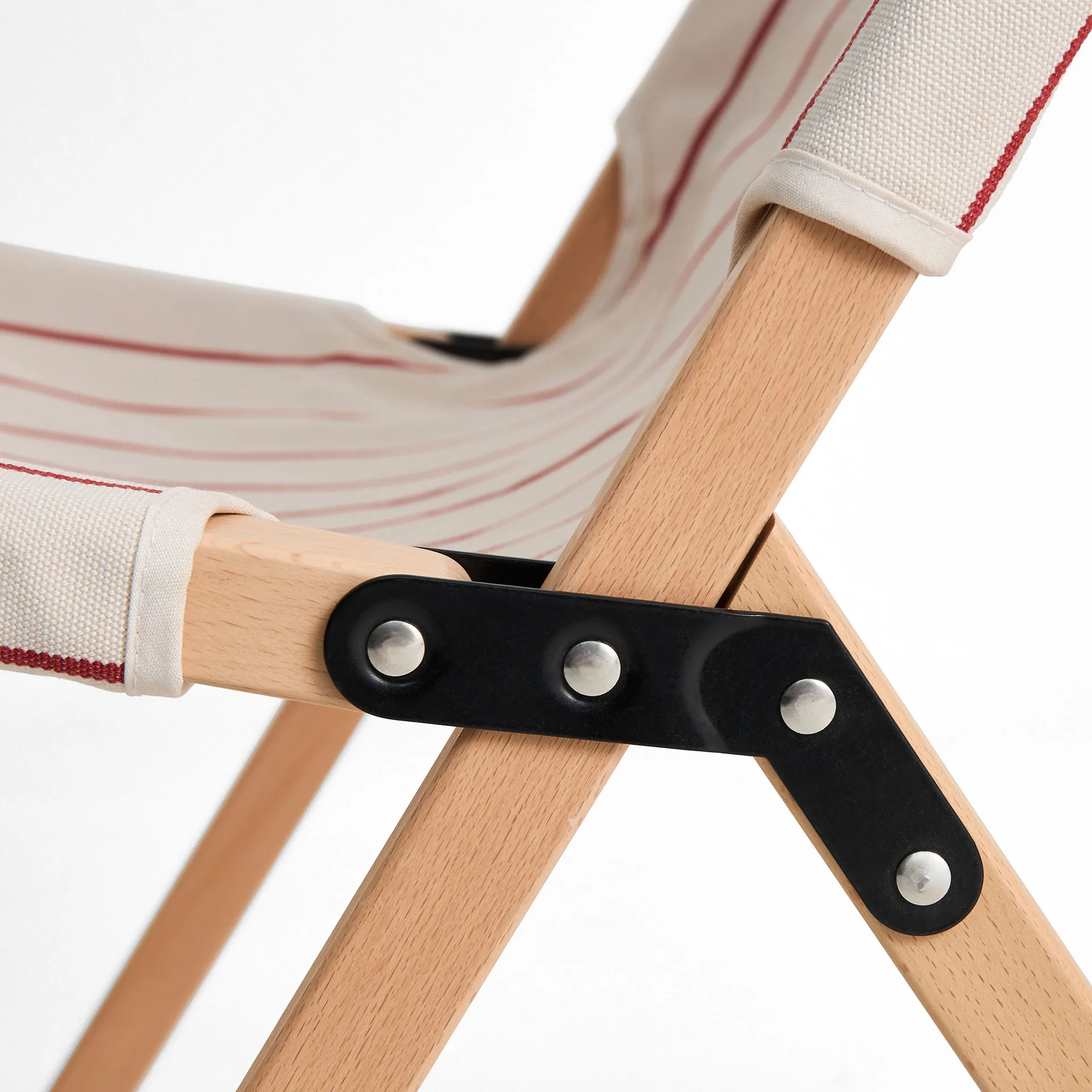 Outdoor Market stol ihopfällbar, Beige-red HAY