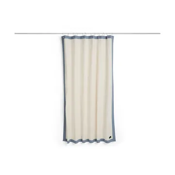 Outline duschdraperi - Cream and blue - HAY