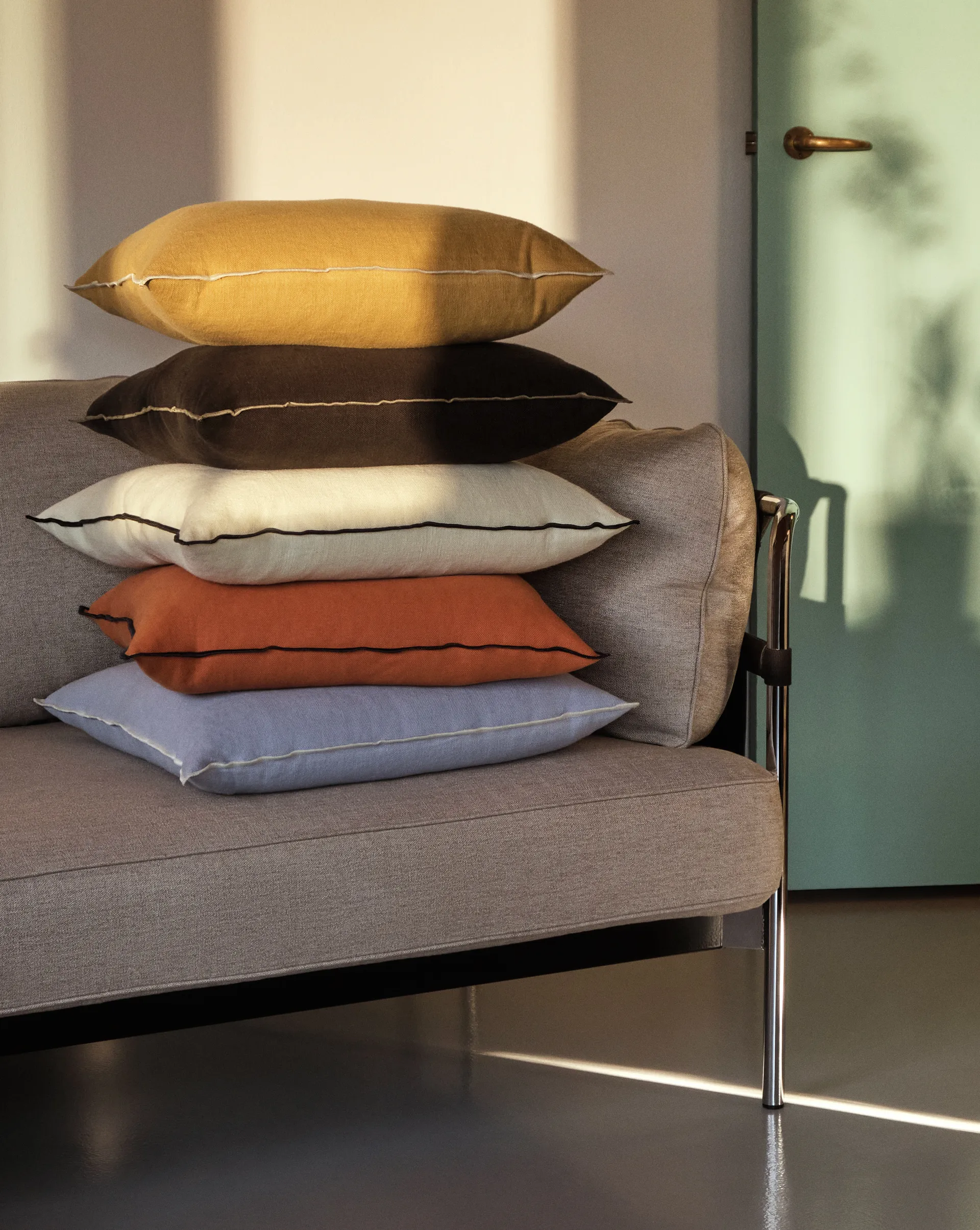 Outline kudde 50x50 cm, Off white HAY