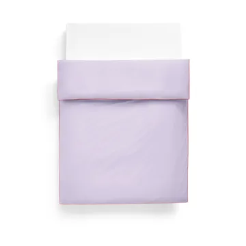 Outline påslakan 150x210 cm - Lavender - HAY