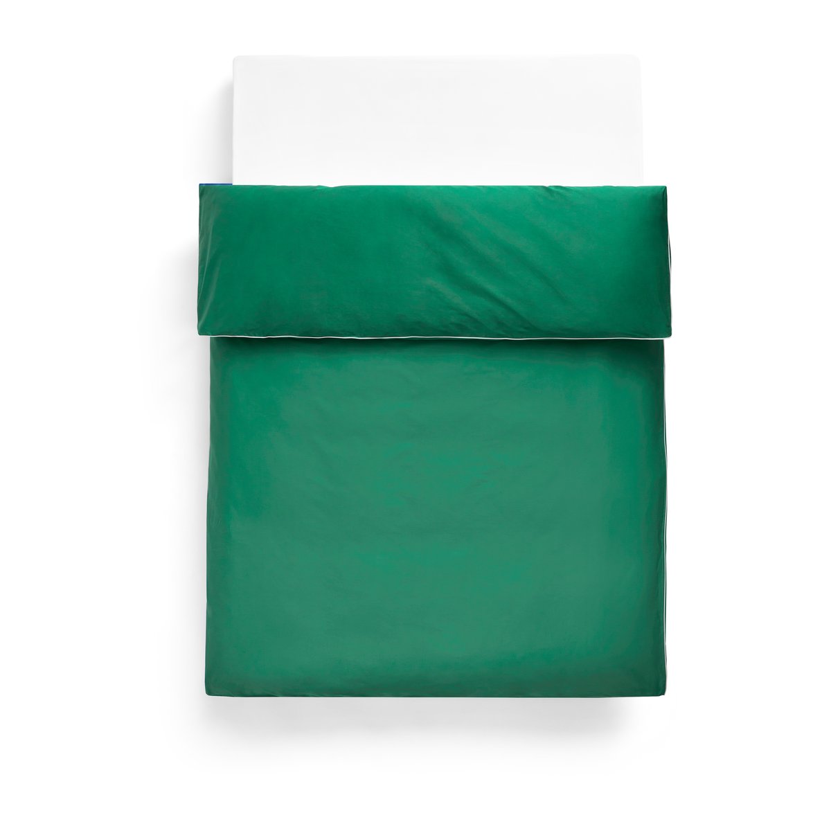 HAY Outline påslakan 220x220 cm Emerald green | Skandinavisk Design | Påslakan | Grön