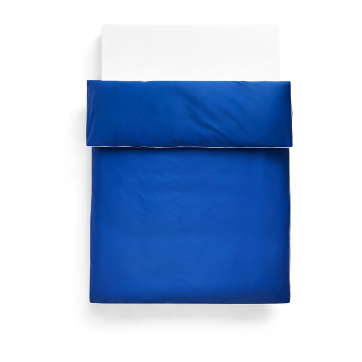 Outline påslakan 220x220 cm - Vivid blue - HAY