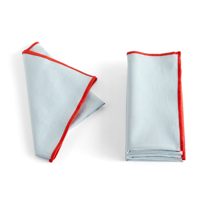 Outline tygservett 4-pack, Light blue HAY