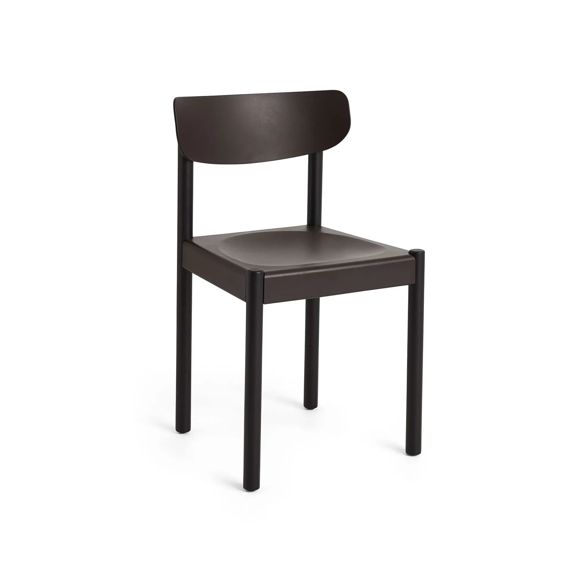 Pack Chair 10 stol, Iron black ek-graphite brown HAY Pack Chair 10 stol, Iron black ek-graphite brown HAY