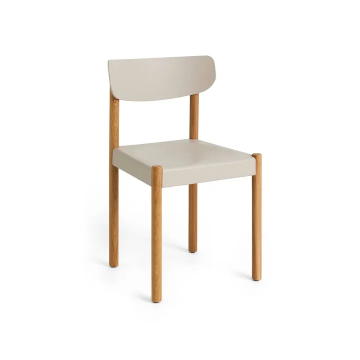 Pack Chair 10 stol - Oljad ek-chalk grey - HAY