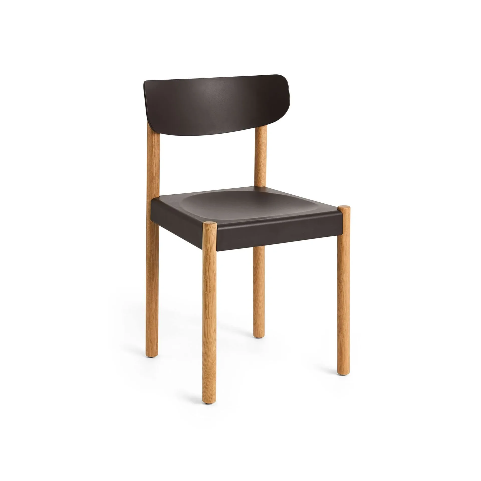 Pack Chair 10 stol, Oljad ek-graphite brown HAY Pack Chair 10 stol, Oljad ek-graphite brown HAY