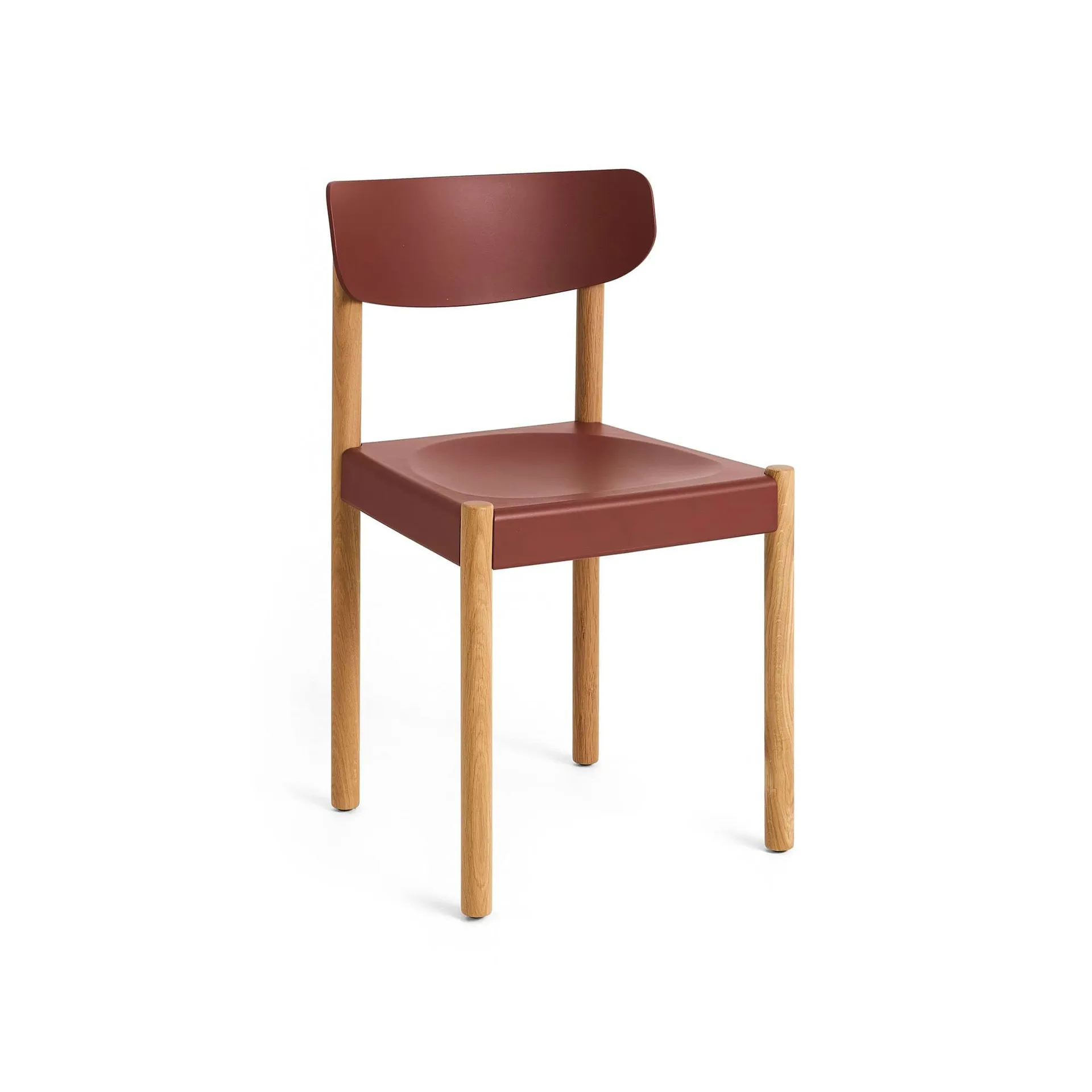 Pack Chair 10 stol, Oljad ek-hull red HAY
