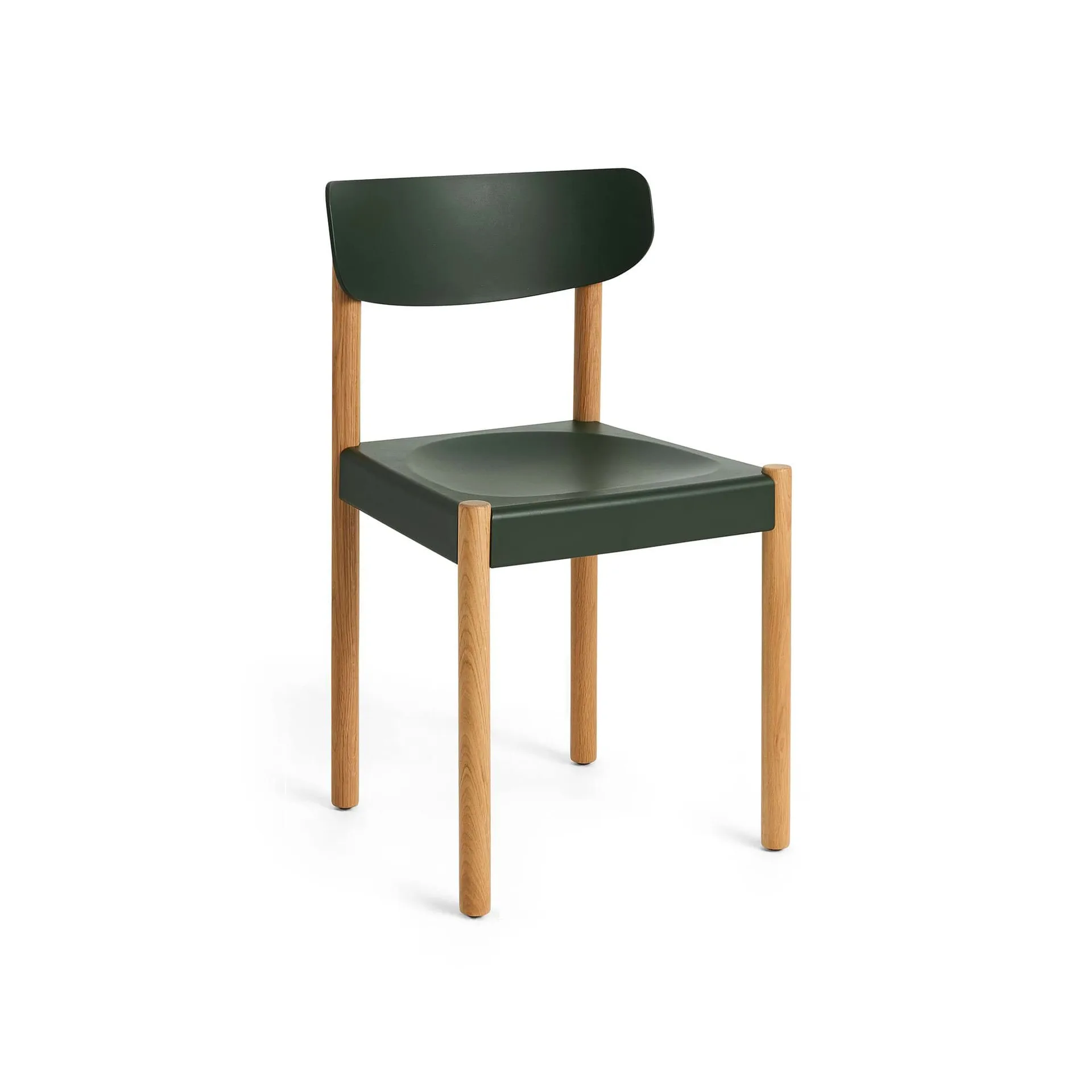 Pack Chair 10 stol, Oljad ek-palm green HAY