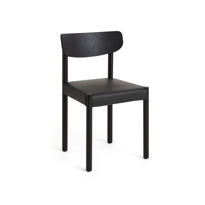 Pack Chair 11 stol - Iron black ek-Grano black - HAY